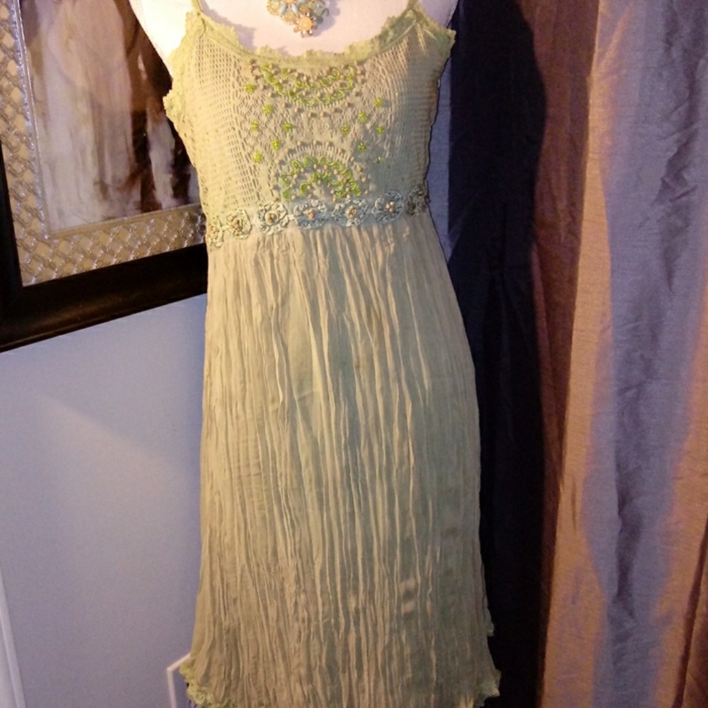 Vasna Crocheted Dress